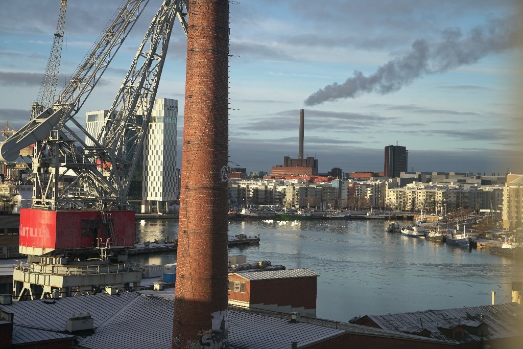 industrial korkeaa toimistotilaa punavuoressa vuokrattavana